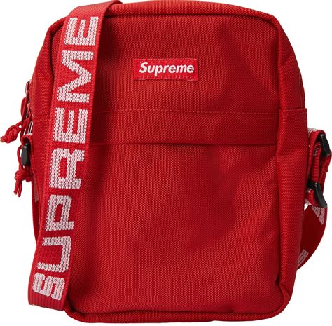 supreme ss18 shoulder bag replica|supreme shoulder bag red.